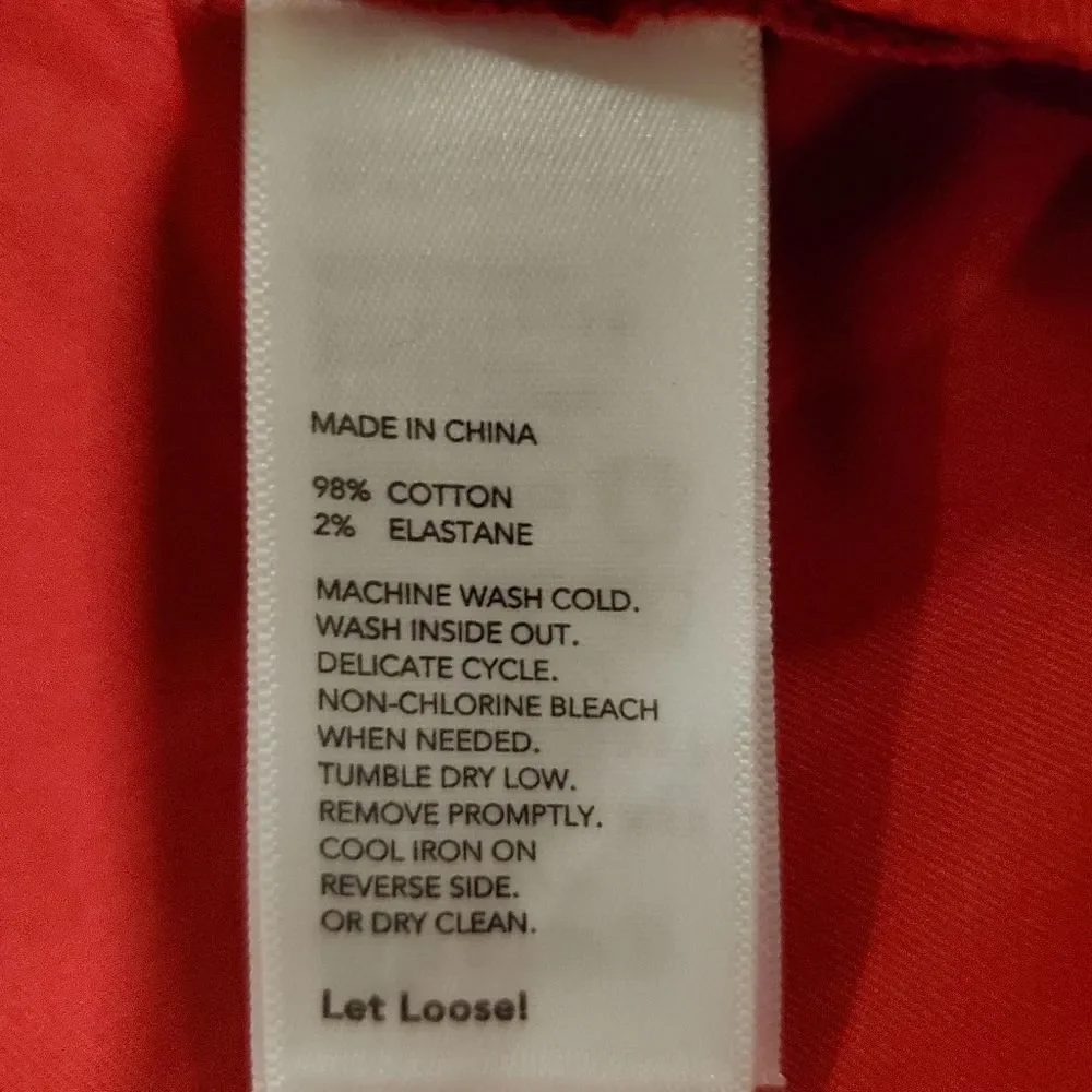 Kate Spade Saturday Red Sleeveless Pleated Fit & Flare Dress 2